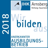 Anerkannter Ausbildungsbetrieb 2018